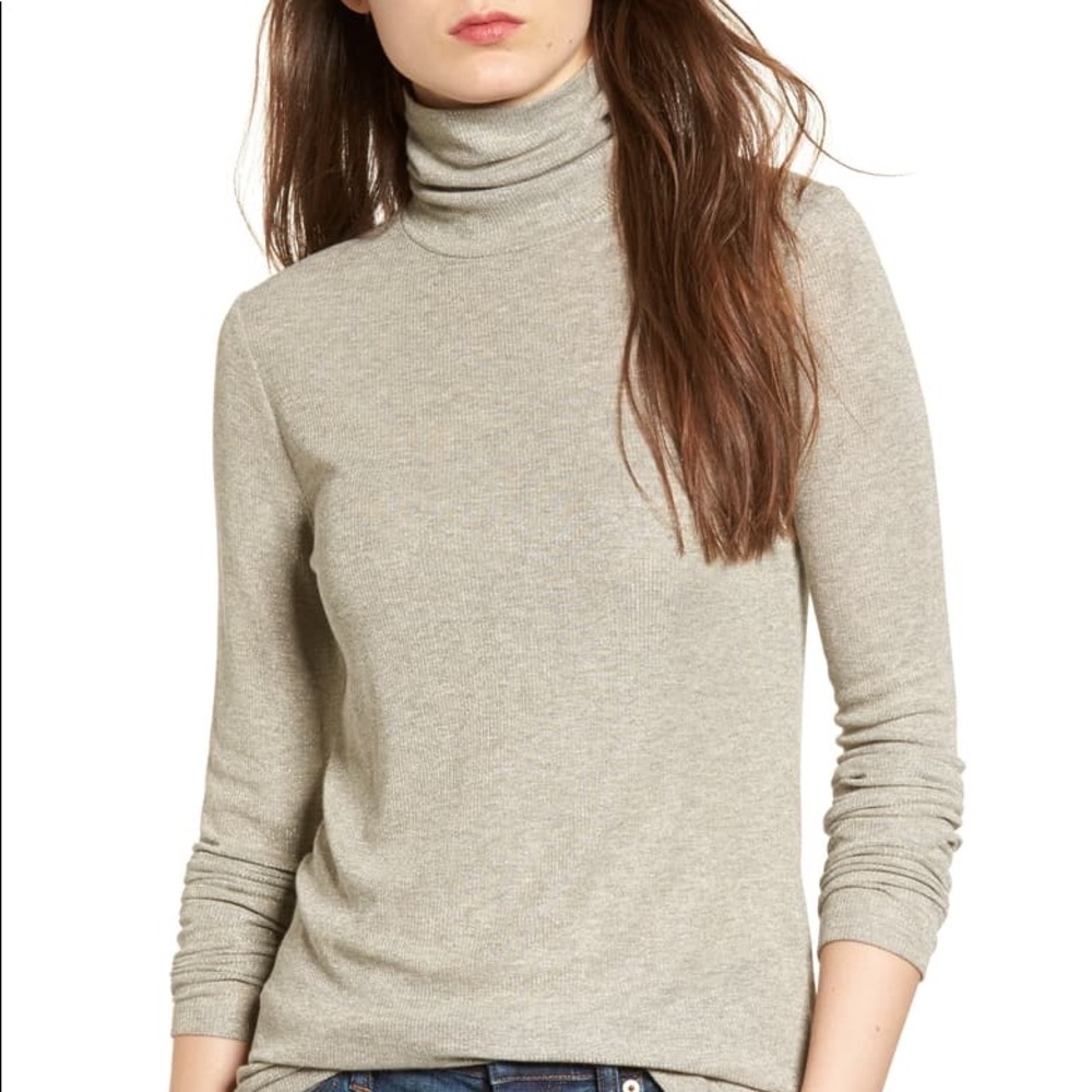Madewell Night Sparkle Turtleneck